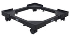 Adjustable Washing Machine Stand / Trolley with Wheels – Universal Fit (Black)