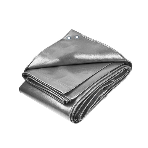 120 GSM Heavy Duty Customised Tarpaulin – Extra Strong Cross Laminated Cover, 100% Waterproof, UV Resistant with Reinforced Eyelets for Garden, Camping, Construction & Outdoor Protection