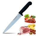 POLYGUARDS Chef's Knife 8 Inch Super Steel Blade Chef's for Professional use Black