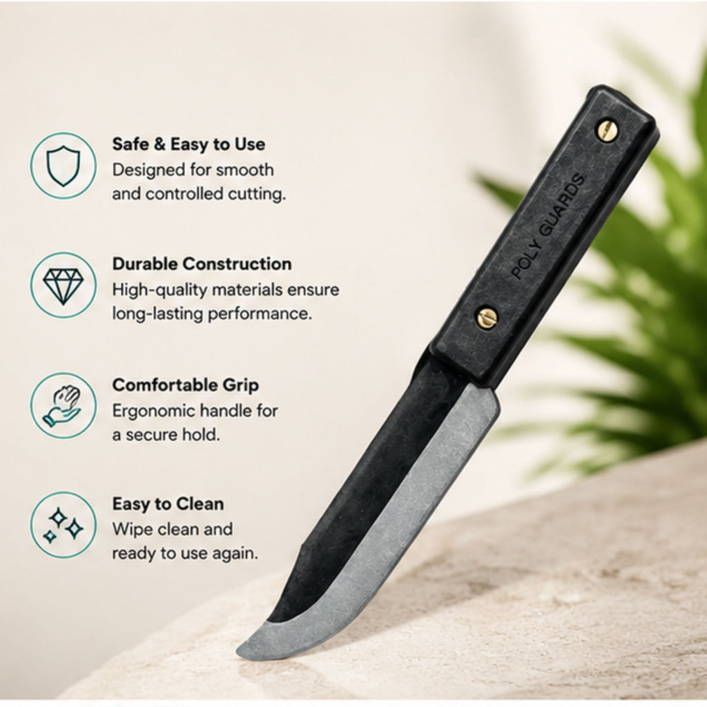 POLYGUARDS Kitchen Knife Point Edge