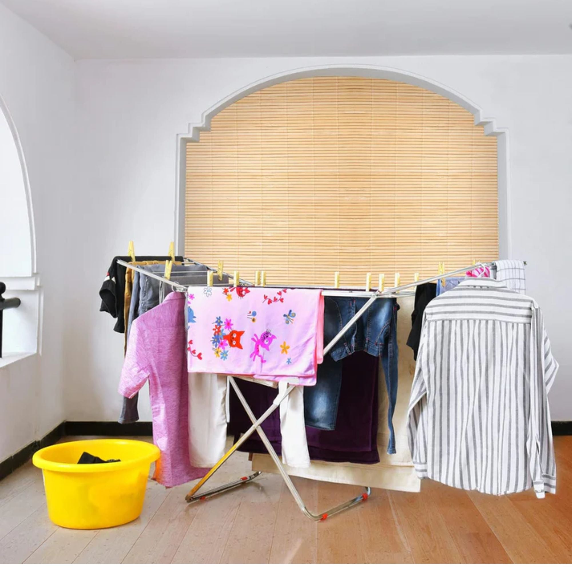 Cloths Drying Stand - Stainless Steel
