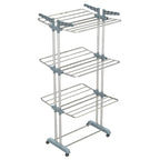 Stainless Steel Clothes Drying Stand Folding Laundry Rack