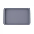 Steel Dish Drainer Basket with Plastic Water Collection Tray | 45 x 30 x 3 cm Dish Drying Rack