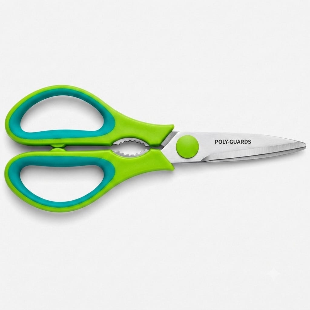 POLYGUARDS Heavy Duty Kitchen Shears, Stainless Steel