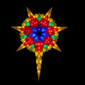 Kilikkood Star illuminated festive hanging decoration